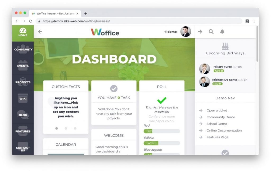 Intranet Empresarial con WordPress