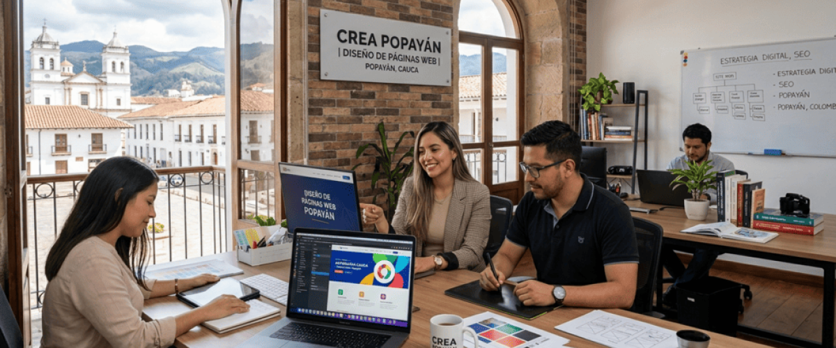 Diseño de paginas web Popayan